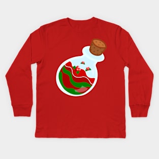 Christmas Cheer Kids Long Sleeve T-Shirt